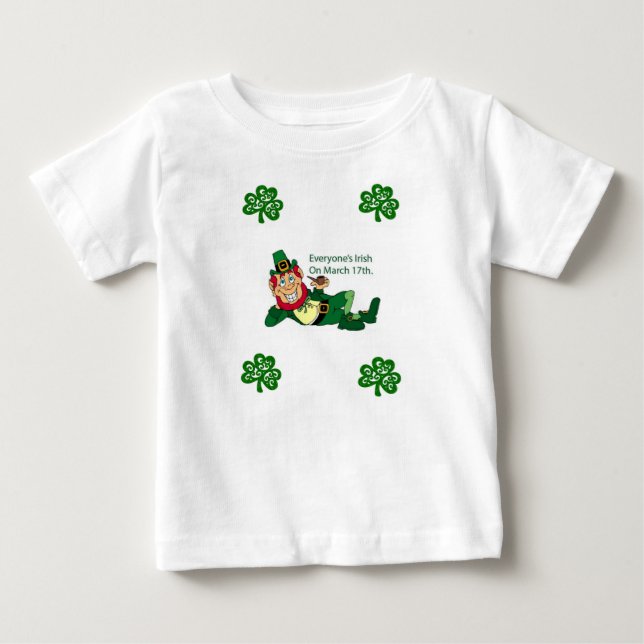 Camiseta Para Bebê Macacãozinho para Bebês (Frente)