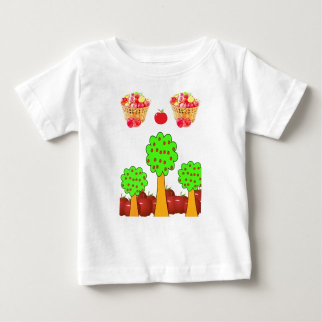 Camiseta Para Bebê Macacãozinho para Bebês (Frente)