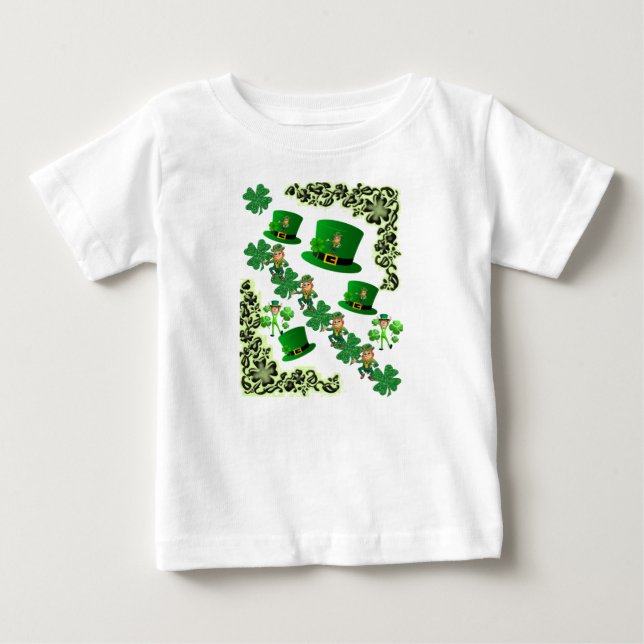Camiseta Para Bebê Macacãozinho para Bebês (Frente)