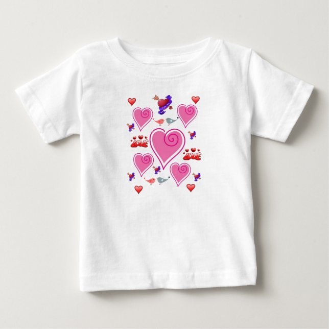 Camiseta Para Bebê Macacãozinho para Bebês (Frente)