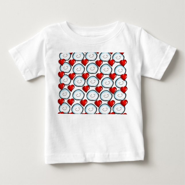 Camiseta Para Bebê Macacãozinho para Bebês (Frente)