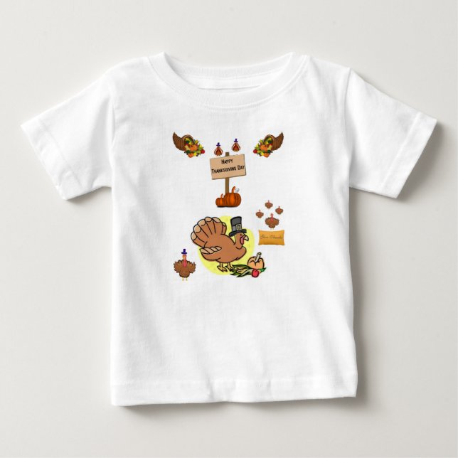 Camiseta Para Bebê Macacãozinho para Bebês (Frente)
