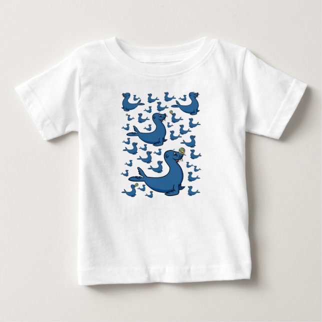 Camiseta Para Bebê Macacãozinho para Bebês (Frente)