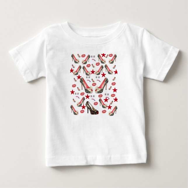 Camiseta Para Bebê Macacãozinho para Bebês (Frente)
