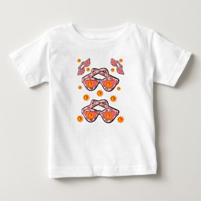 Camiseta Para Bebê Macacãozinho para Bebês (Frente)
