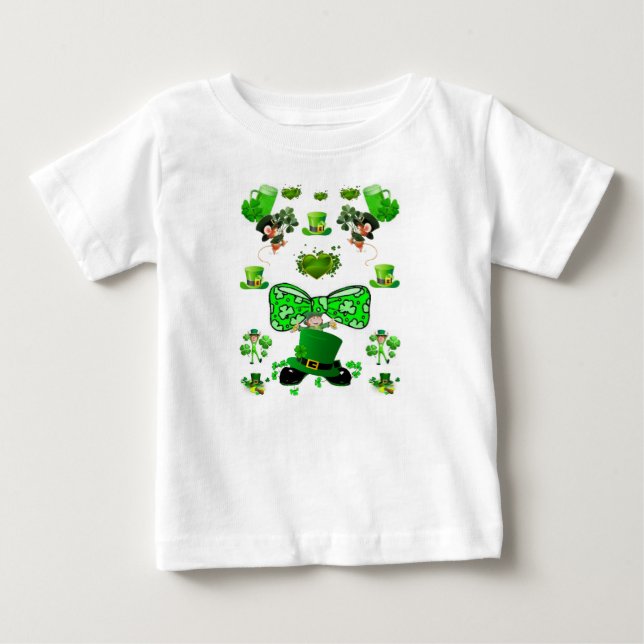 Camiseta Para Bebê Macacãozinho para Bebês (Frente)