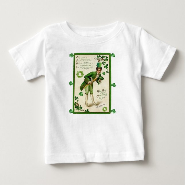 Camiseta Para Bebê Macacãozinho para Bebês (Frente)