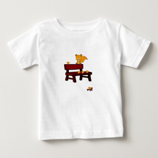 Camiseta Para Bebê Macacãozinho para Bebês (Frente)