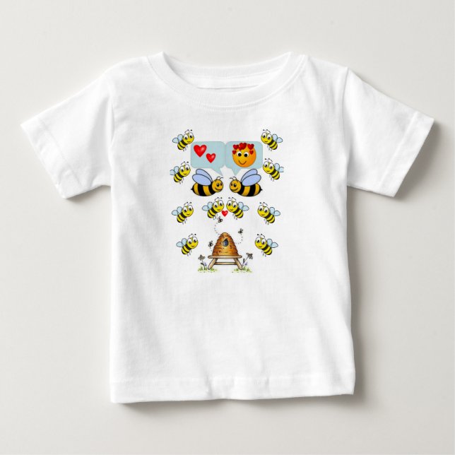 Camiseta Para Bebê Macacãozinho para Bebês (Frente)