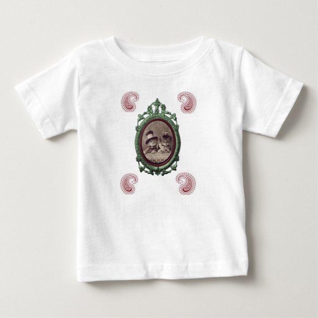 Camiseta Para Bebê Macacãozinho para Bebês (Frente)