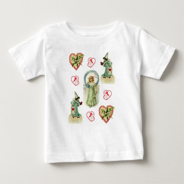 Camiseta Para Bebê Macacãozinho para Bebês (Frente)