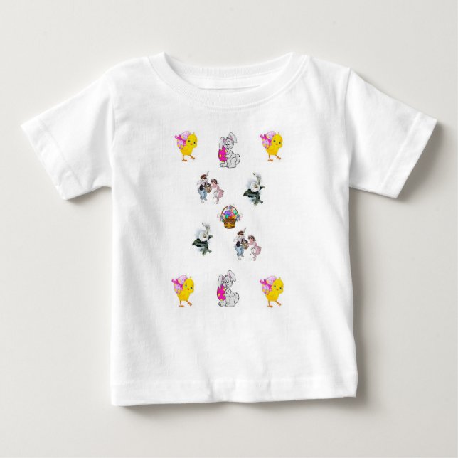Camiseta Para Bebê Macacãozinho para Bebês (Frente)