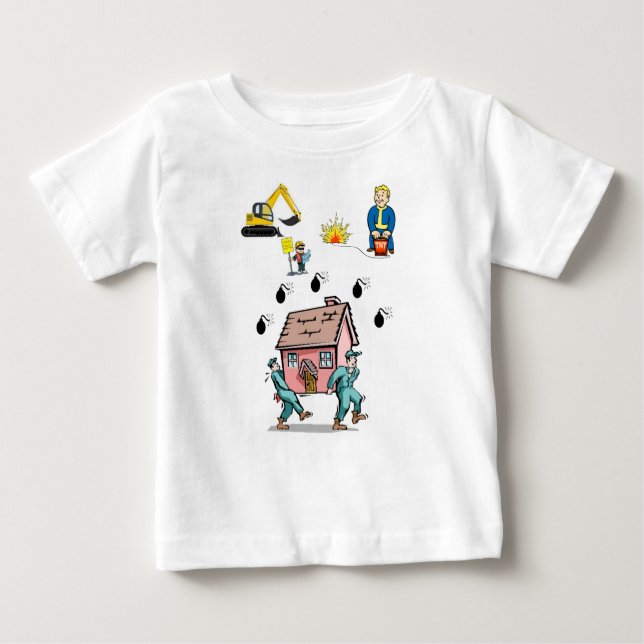 Camiseta Para Bebê Macacãozinho para Bebês (Frente)
