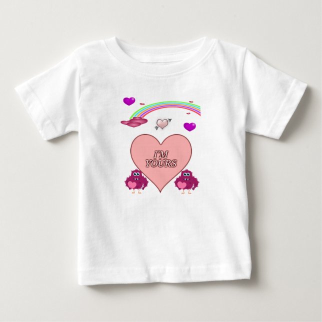 Camiseta Para Bebê Macacãozinho para Bebês (Frente)
