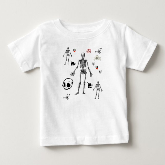 Camiseta Para Bebê Macacãozinho para Bebês (Frente)