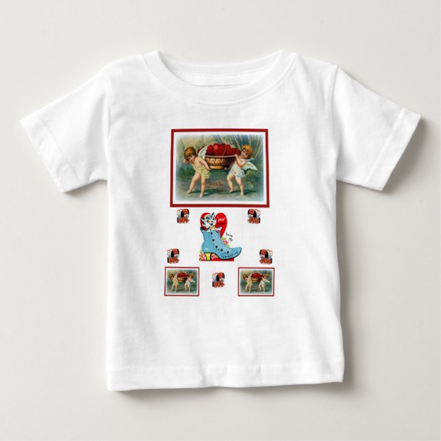 Camiseta Para Bebê Macacãozinho para Bebês (Frente)