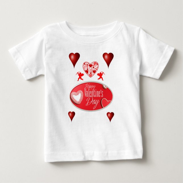 Camiseta Para Bebê Macacãozinho para Bebês (Frente)