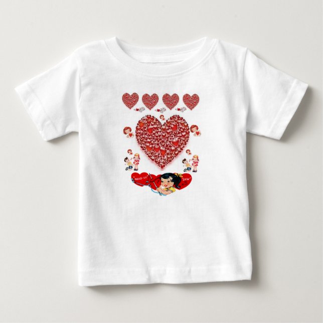 Camiseta Para Bebê Macacãozinho para Bebês (Frente)