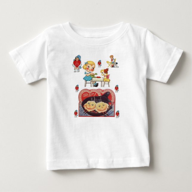 Camiseta Para Bebê Macacãozinho para Bebês (Frente)