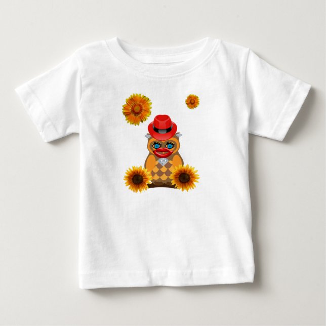 Camiseta Para Bebê Macacãozinho para Bebês (Frente)