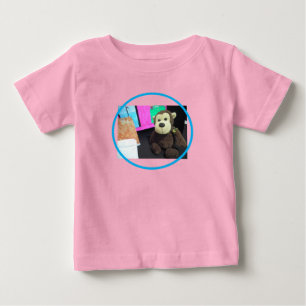 Camiseta Para Bebê Macaco