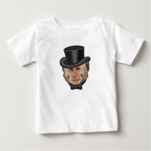 Camiseta Para Bebê Macaco com Cilindro