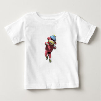 Camiseta Para Bebê Macaco da harmônica