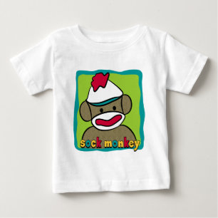 Camiseta Para Bebê Macaco da peúga