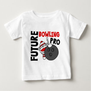 Camiseta Para Bebê Macaco da peúga da boliche futura pro