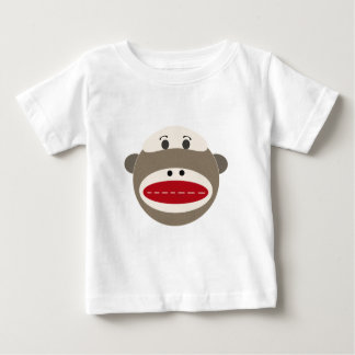 Camiseta Para Bebê Macaco da peúga do vintage por OOPSY