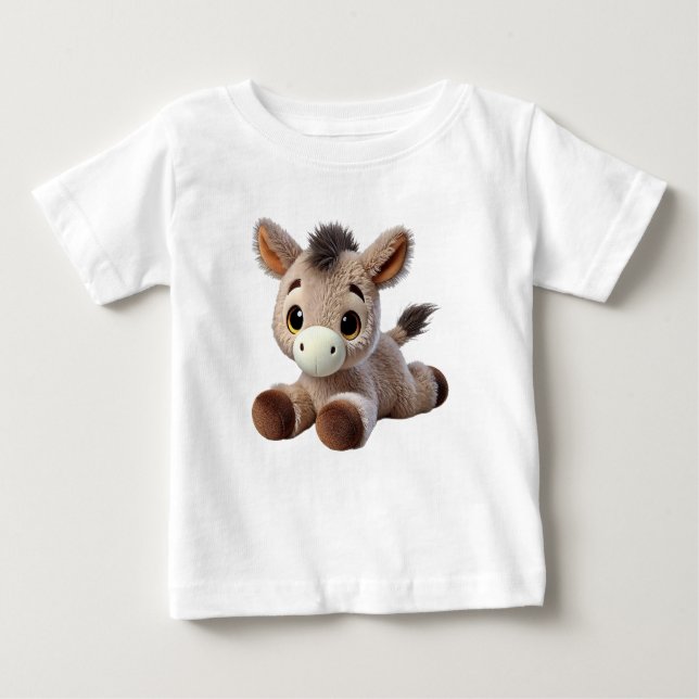 Camiseta Para Bebê Macaco-macaco (Frente)