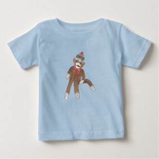 Camiseta Para Bebê Macaco Sock