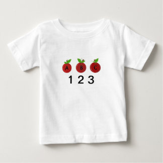 Camiseta Para Bebê Maçãs Vermelhas