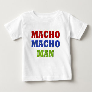 CAMISETA PARA BEBÊ MACHO MAN