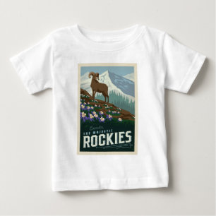 Camiseta Para Bebê Macy's Flower Show Rockies