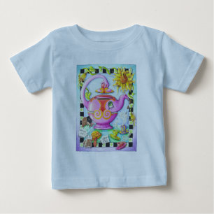 CAMISETA PARA BEBÊ MAD SOBRE A FESTA DE CHÁ