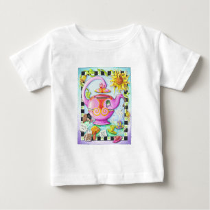 CAMISETA PARA BEBÊ MAD SOBRE A FESTA DE CHÁ