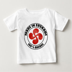 Camiseta Para Bebê made dentro Euskadi Bayonne