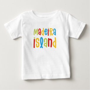 Camiseta Para Bebê Madeira Island Baby T-Shirt