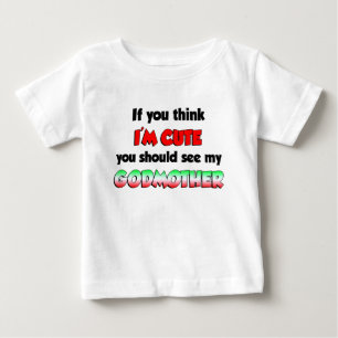 Camiseta Para Bebê Madrinha italiana
