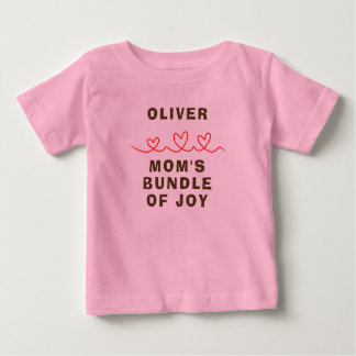 Camiseta Para Bebê Mãe de Joy T-Shirt