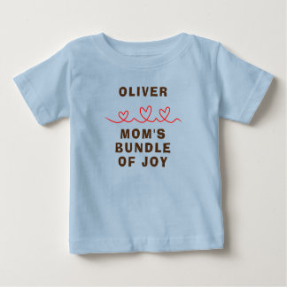 Camiseta Para Bebê Mãe de Joy T-Shirt