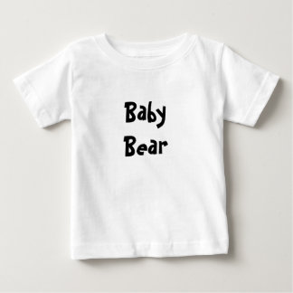 Camiseta Para Bebê Mãe do urso do bebê/presente dia de Father - texto