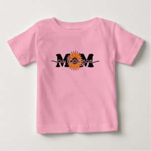 Camiseta Para Bebê Mãe Eu Te Amo - Dia de as mães