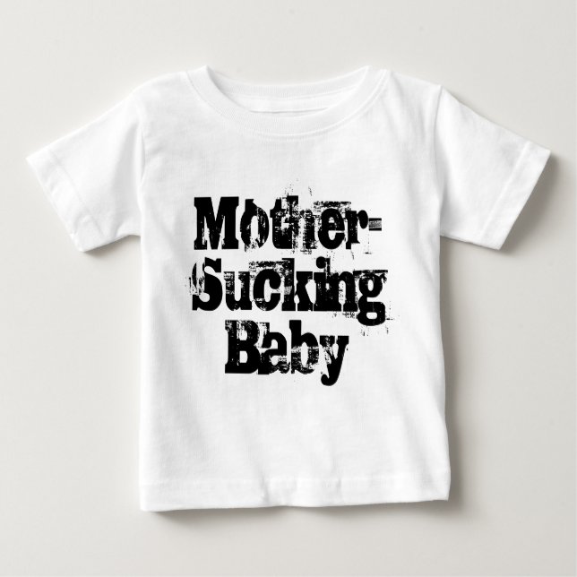 Camiseta Para Bebê Mãe-Sugando o bebê (Frente)