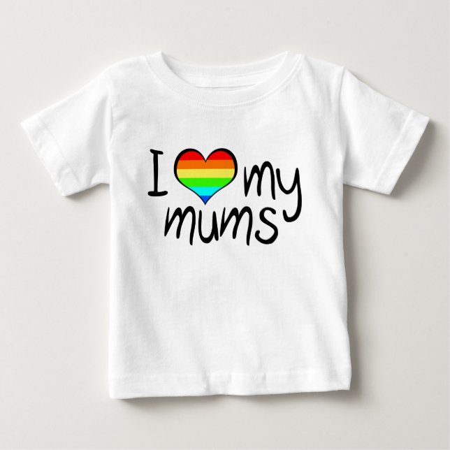Camiseta Para Bebê Mães do bebê (Frente)