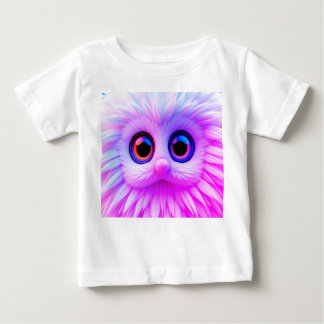 Camiseta Para Bebê Magenta-Cute