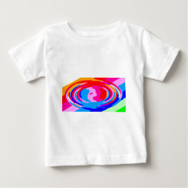 Camiseta Para Bebê Magia arco-íris