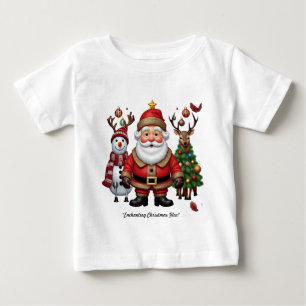 Camiseta Para Bebê "Magia de Natal"