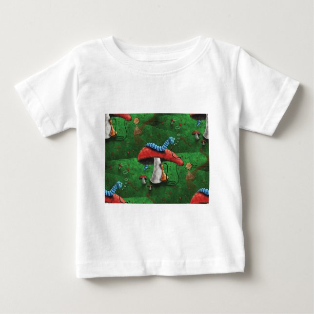 Camiseta Para Bebê Magic Mushroom (Frente)